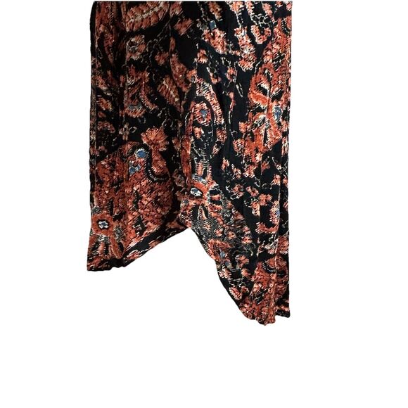 Abercrombie & Fitch NWT Women BOHO Floral Off Shoulder Blouse M Festival Hippie - Picture 3 of 11